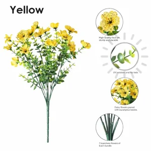 🎉 hot sale 50% off🎉realistic uv resistant outdoor flowers – zero maintenance