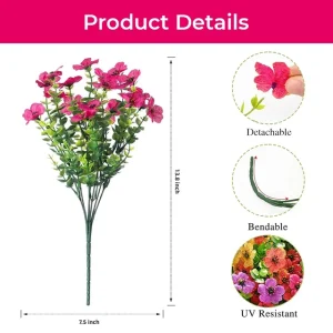 🎉 hot sale 50% off🎉realistic uv resistant outdoor flowers – zero maintenance