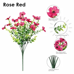 🎉 hot sale 50% off🎉realistic uv resistant outdoor flowers – zero maintenance
